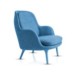 blue office chair