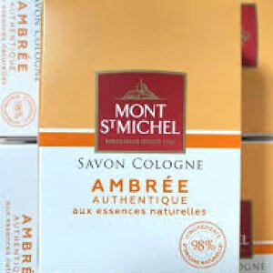 MONT ST MICHEL - Savon Cologne Ambrée Authentique, 125g